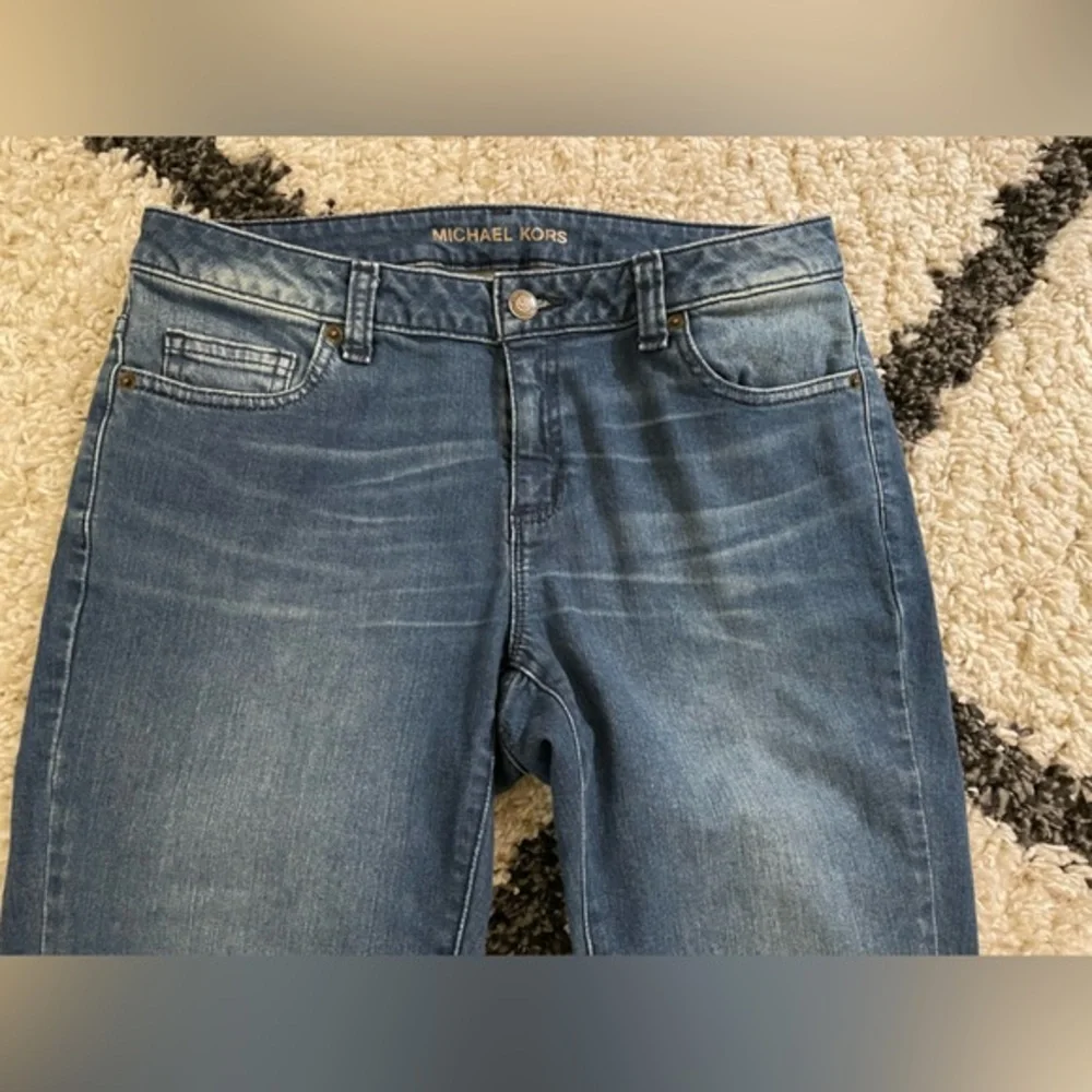 Michael Kors Izzy Skinny Ankle Jeans with Rolled Cuff -‎ 4